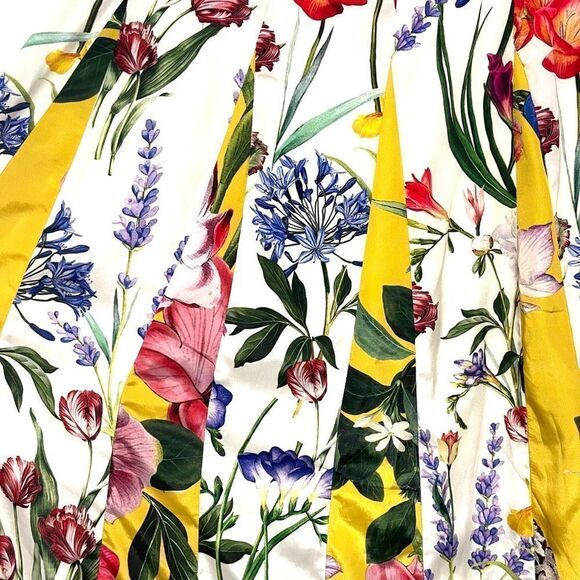 Anthropologie ROCOCO SAND Revolve Aprile Floral Yellow Maxi Skirt - Picture 8 of 12